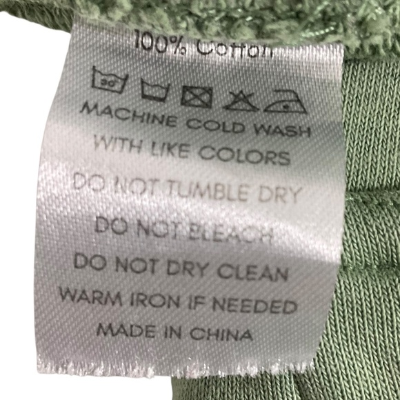 Eubi Men’s Lounge Shorts Green Size Small Lemon Patch 100% Cotton - Picture 9 of 9